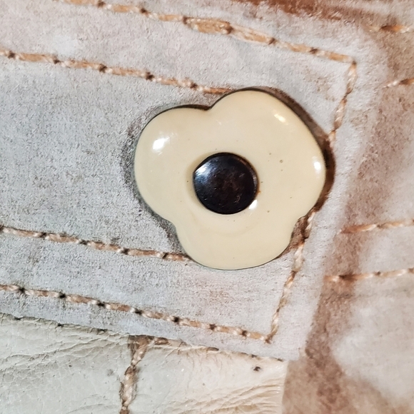 60's 70's Leather Suede Bell Bottoms 🔥🔥🔥🔥🔥🔥🔥 - Picture 3 of 4